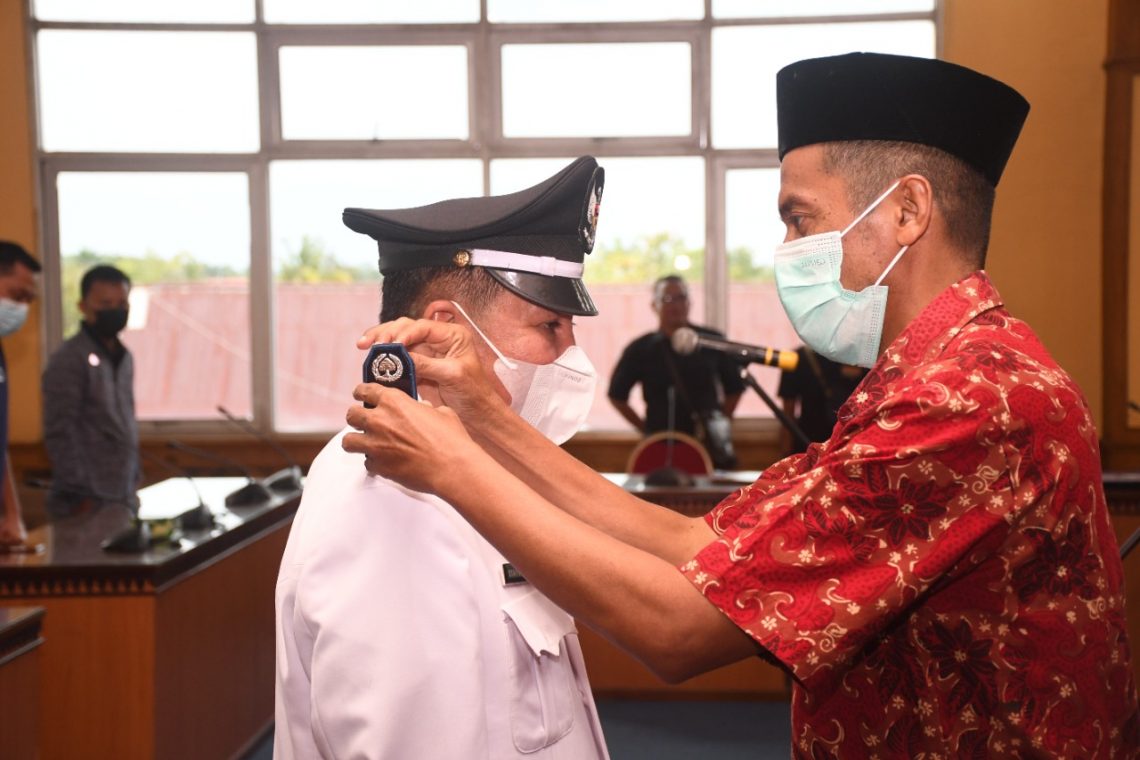 Pelantikan Kepala Desa Matagual Oleh Bupati Batanghari. Foto: LAN