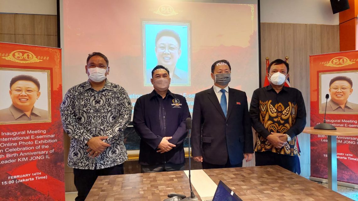 Teguh Santosa Dan Perwakilan Korea Utara. Foto: Ist