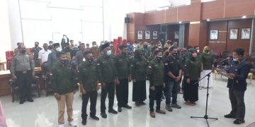 Pelantikan Pengcab Bukittinggi Oleh Sekjen JMSI Sumatera Barat. Foto: Ist