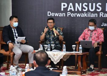 Kajati Jambi Saat FGD Mengenai Konflik Lahan. Foto: Ist