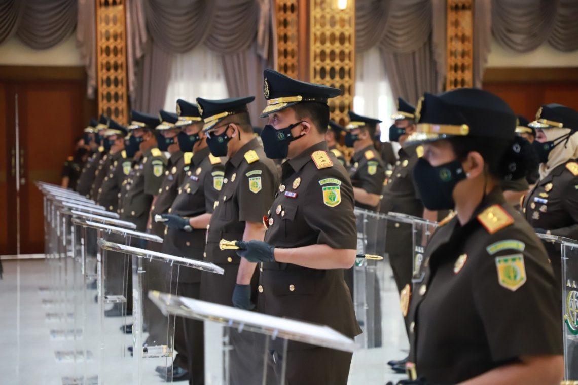 Prosesi Pelantikan Oleh Jaksa Agung RI. Foto: Ist