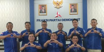 Ketua DPD Partai Demokrat Jambi dan Pengurusnya. Foto: Ist