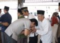 Bupati Batanghari, M Fadhil Arief Saat Bersilatuhrahmi Dengan Tokoh Agama Batanghari. Foto: Ist