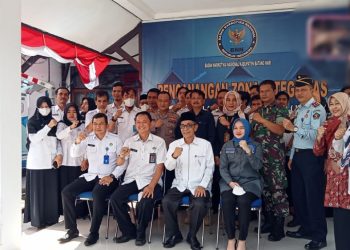 Wabup Batanghari, H Bakhtiar Menghadiri Acara Pencanangan Zona Integritas. Foto: LAN