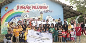PT KBI Peduli Tingkatkan Minat Baca Anak-Anak Rumah Pelangi. Foto: IST