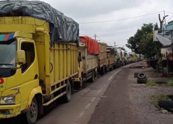 Angkutan batubara di Jambi. Foto: IST Google