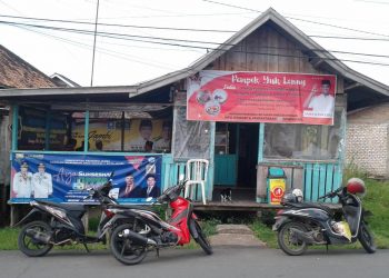 Warung relawan yang di branding. Foto: IST