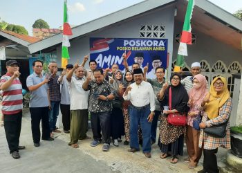Foto bersama di POSKORA Kelurahan Solok Sipin. Foto: IST.