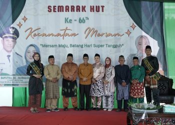 Wabup Batanghari Hadiri HUT Kecamatan Mersam