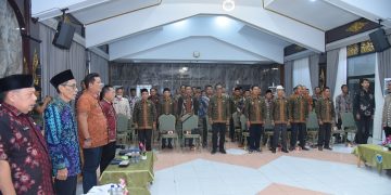 Wabup Bakhtiar Hadiri Rakor Kades se Batanghari