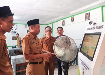 Sekda Azan Hadiri Launching Anjungan Desa Mandiri, Sarana Informasi Desa Berbasis Digital