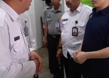 Kanwil Ditjenpas Jambi, Hidayat Razia di sel warga binaan.. foto: IST