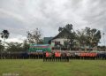 Bupati Fadhil Pimpin Apel Siaga Bencana. FOTO: IST