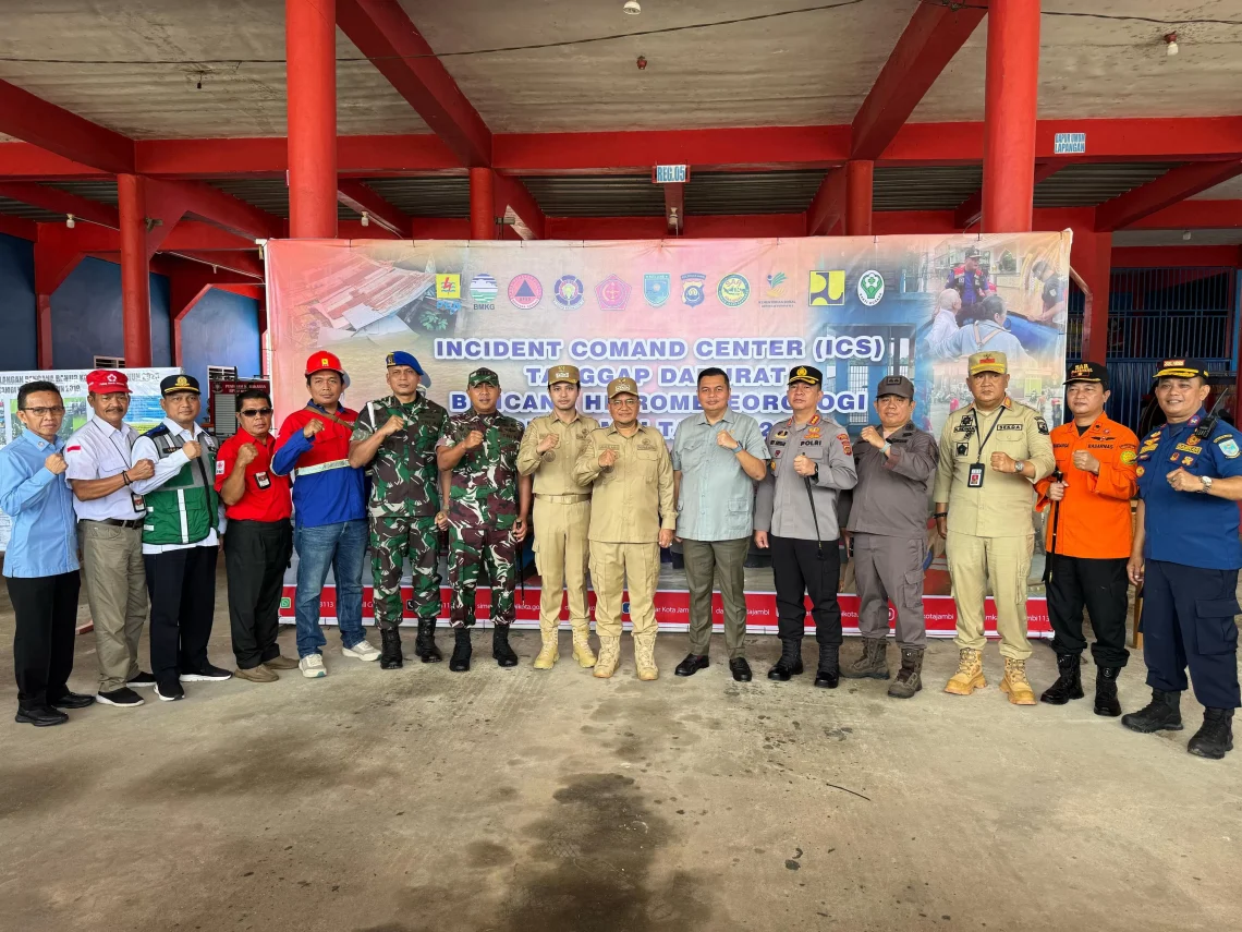 Ketua DPRD Kota Jambi Ikuti Apel Siaga Bencana. FOTO: IST