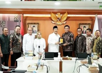 Bupati Batanghari Audiensi Bersama Mensos RI. FOTO: IST