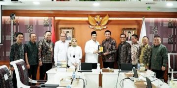 Bupati Batanghari Audiensi Bersama Mensos RI. FOTO: IST