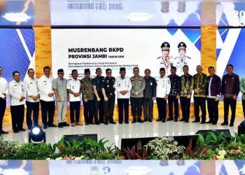 Wabup Batanghari Hadiri Musrenbang RKPD Tahun 2026. FOTO: IST