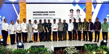 Wabup Batanghari Hadiri Musrenbang RKPD Tahun 2026. FOTO: IST