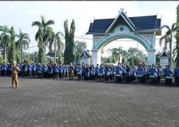 Peringatan Hari Otonomi Daerah Pemkab Batanghari. FOTO: IST