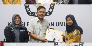 KPU Kota Jambi Gelar Sosialisasi bersama Komisi Informasi Jambi bersama Cipayung Plus. FOTO: IST