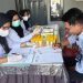 Cegah Penyebaran Narkoba di Lapas Kelas IIA Jambi, Lakukan Tes Urine Petugas dan WBP. FOTO: OYI