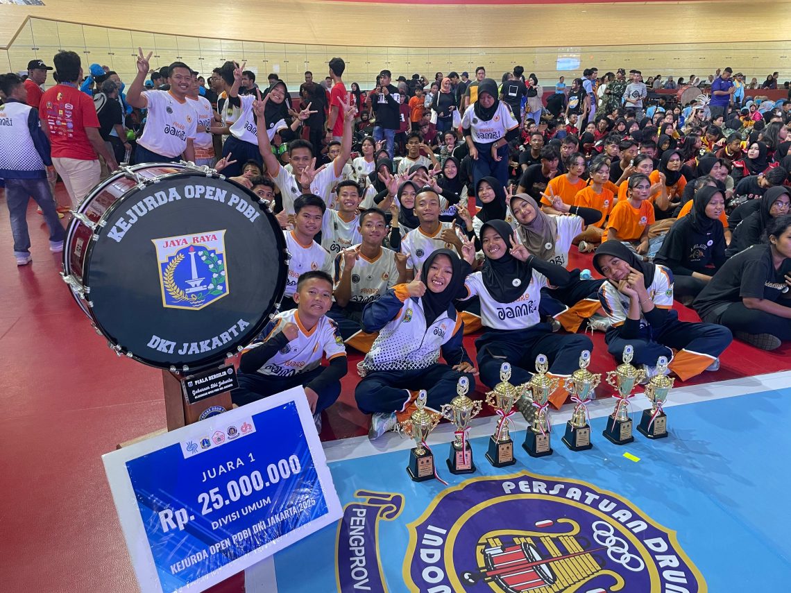 Atlit PDBI Muaro Jambi yang berhasil menjadi juara umum di Kejurda Open PDBI DKI Jakarta 2025. FOTO: IST