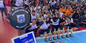 Atlit PDBI Muaro Jambi yang berhasil menjadi juara umum di Kejurda Open PDBI DKI Jakarta 2025. FOTO: IST