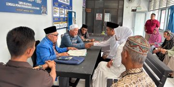 Lapas Kelas IIA Jambi memfasilitasi Warga Binaan Menikah. FOTO: DOK LAPAS