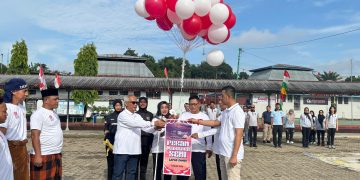 Pembukaan Porseni Warga Binaan Dalam Rangka HUT RI ke-80. FOTO: DOK LAPAS