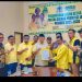 Delapan DPD II Golkar Kabupaten/Kota Mengawal Cek Endra Mengambil Formulir Pendaftaran Calon Ketua DPD I Golkar Jambi. FOTO: UCUP