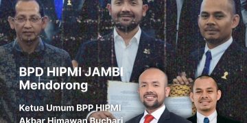 HIPMI Jambi Dorong Akbar Himawan Buchari Jadi Menpora Pengganti Dito. FOTO: IST