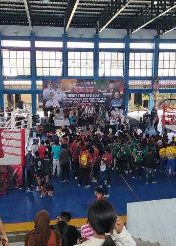 Tujuh Atlet Muaythai Jambi Ikuti Kejurnas di Lombok. FOTO: IST