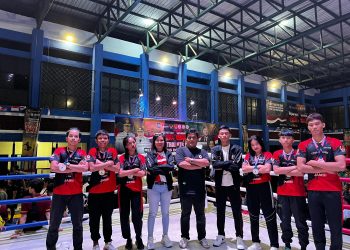 Kejurnas Muaythai 2025: Jambi Persembahkan 6 Medali, Satu Atlet Terhenti di Penyisihan. FOTO: IST