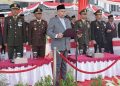 Ketua DPRD Kota Jambi saat membacakan teks proklamasi di HUT RI ke 80