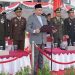 Ketua DPRD Kota Jambi saat membacakan teks proklamasi di HUT RI ke 80