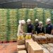 Rocky Candra Saat Melihat Stok Beras di Gudang Bulog Jambi. FOTO: IST