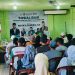 Suasana Sosialisasi Rocky Candra bersama warga Desa Sungai Dualap. FOTO: IST