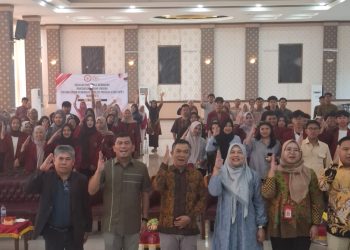 Rocky Candra Usai Sosialisasi RUU BPIP di Universitas Muhammadiyah. FOTO: IST