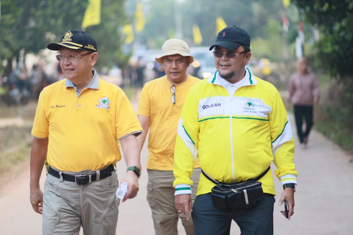 HUT ke61 Partai Golkar, DPD I Golkar Provinsi Jambi menggelar dengan sedehana namun penuh makna bagi masyarakat Jambi. FOTO: CUP