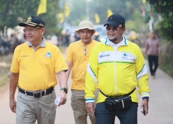 HUT ke61 Partai Golkar, DPD I Golkar Provinsi Jambi menggelar dengan sedehana namun penuh makna bagi masyarakat Jambi. FOTO: CUP