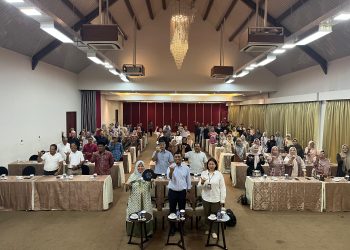 Usai Sosialiasi Penanggulangan Sampah di Kota Jambi. FOTO: IST