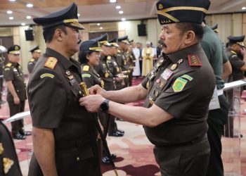 Dari Jamdatun ke Jambi, Sugeng Hariadi Resmi Menjabat Kepala Kejati Jambi. FOTO: IST
