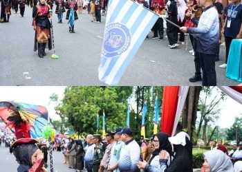 Bupati Bungo Membuka Kejuaraan Daerah Bupati Cup 2025. FOTO: IST