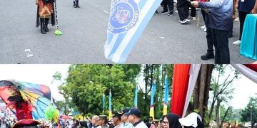 Bupati Bungo Membuka Kejuaraan Daerah Bupati Cup 2025. FOTO: IST