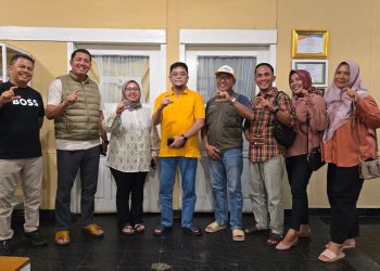 Ketua SOKSI Provinsi Jambi Konsolidasi untuk memperkuat organisasi di Bungo, untuk mendukung kepemimpinan Cek Endra sebagai Ketua DPD I Golkar Provinsi Jambi. FOTO: IST