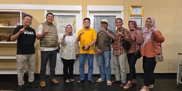 Ketua SOKSI Provinsi Jambi Konsolidasi untuk memperkuat organisasi di Bungo, untuk mendukung kepemimpinan Cek Endra sebagai Ketua DPD I Golkar Provinsi Jambi. FOTO: IST