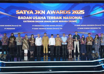 Usai Penyerahan Penghargaa Satya JKN Award 2025. FOTO: IST