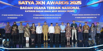 Usai Penyerahan Penghargaa Satya JKN Award 2025. FOTO: IST