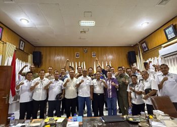 Rakor KONI Jambi Terkait Kepastian Porprov 2026 di Tanjab Barat Mendatang. FOTO: IST