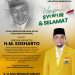 Ketua DPD II Golkar Kabupaten Muaro Jambi, Ivan Wirata Mengucapkan Selamat dan Syukur atas Anugrah Gelar Pahlawan Nasional kepada Soeharto. FOTO: UCUP
